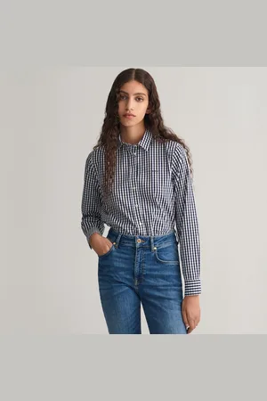 GANT Shirtbluse 4300215 Damen Bluse Regular Poplin Gingham - Verkäufer: APPAREL PARTNERS