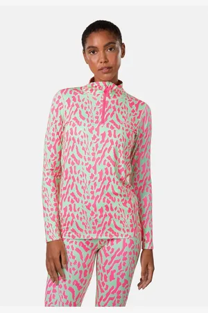 Kari Traa Funktionsshirt FRYD mit 1/4 Zip und Stehkragen