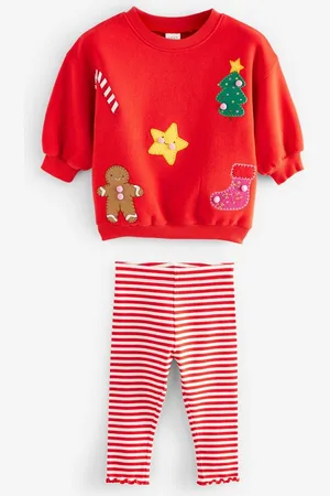 Next Shirt & Leggings Weihnachts-Sweatshirt und Leggings im Set (2-tlg) - Verkäufer: Germany GmbH