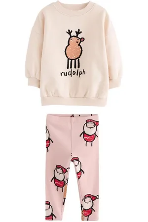 Next Shirt & Leggings Weihnachts-Sweatshirt und Leggings im Set (2-tlg) - Verkäufer: Germany GmbH