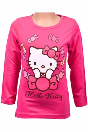 Hello Kitty Langarmshirt Mädchen Shirt aus Baumwolle Gr. 92- 116 cm - Verkäufer: Starkids Licensed Brands and more