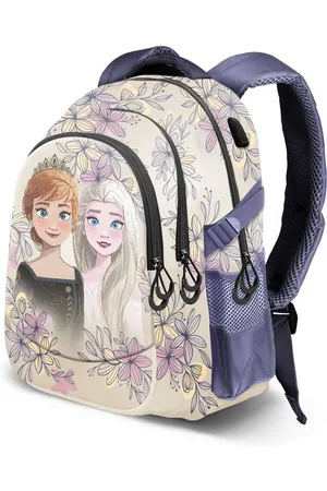 KARACTERMANIA Freizeitrucksack Disney Die Eiskönigin großer Rucksack Tagesrucksack Alltagsrucksack, USB-Anschluss für elektronische Geräte - Verkäufer: okluge