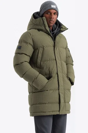 Ombre Clothing Winterjacke Lange Outdoo Jacke für Herren - Verkäufer: