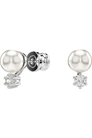 Swarovski Paar Ohrstecker Schmuck Geschenk Matrix Ohrringe, 5694225, mit ® Zirkonia (synth) - mit ® Perle