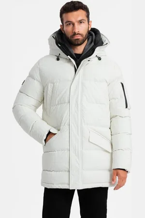 Ombre Clothing Winterjacke Lange Outdoo Jacke für Herren - Verkäufer:
