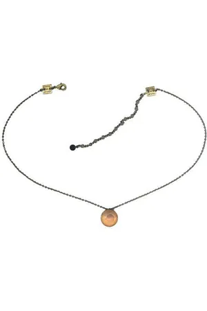 Konplott Kette mit Anhänger Kette mit Anhänger Casino pastel apricote antik Messing - Verkäufer: MST Frieling