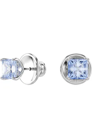 Swarovski Paar Ohrstecker Stilla Square Attract, 5430365, 5723561, mit ® Kristall, Zirkonia (synth)