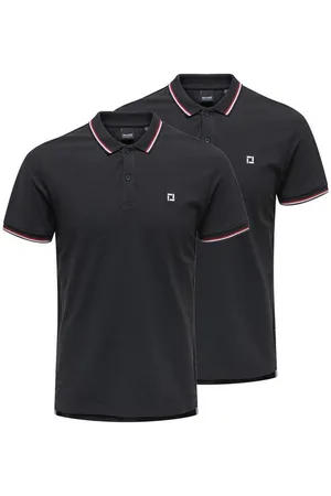 Only & Sons Poloshirt 2er Pack Onsefletcher (Spar-Set, 2-tlg) Poloshirt - Baumwolle - Atmungsaktiv - Hochwertiger Piqué-Stoff - Verkäufer: simply4you