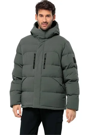 Jack Wolfskin Daunenjacke ROEMERTOR JKT M mit Kapuze