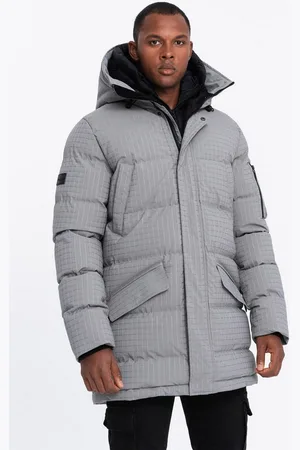 Ombre Clothing Winterjacke Lange Outdoo Jacke für Herren - Verkäufer: