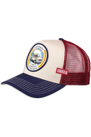 COASTAL Trucker Cap Trucker Cap HFT Rainbow /Blue/Wine (Basecap, Meshcap, Trucker Kappe) - Verkäufer: stuff-style