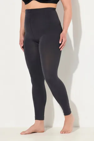 Ulla Popken Feinstrumpfhose Thermo-Strumpfleggings weiches Futter Elastikbund - Verkäufer: Popken Fashion Group