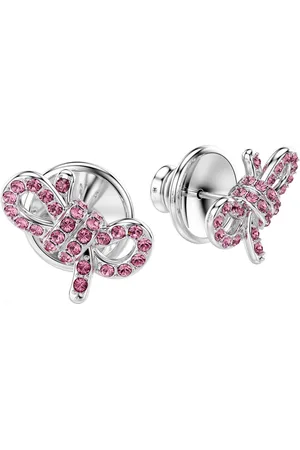 Swarovski Paar Ohrstecker Schmuck Geschenk Ohrringe Lifelong Bow, Schleife, 5723557, mit ® Kristall