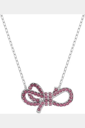 Swarovski Kette mit Anhänger Schmuck Geschenk Halskette Lifelong Bow Anhänger, Schleife, 5723556, mit ® Kristall