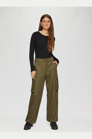 QS by s.Oliver Stoffhose Cargo-Hose aus Twill Teilungsnaht - Verkäufer: s.Oliver
