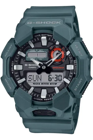 Casio Chronograph GA-010-2AER, Quarzuhr, Armbanduhr,Herrenuhr, digital,Resinband, bis 20 bar wasserd.