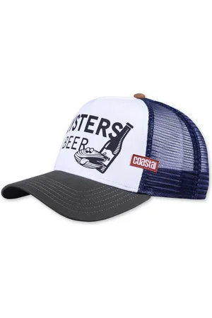COASTAL Trucker Cap HFT Cap Oysters & Beer White/Olive (Basecap, Meshcap, Trucker Kappe) - Verkäufer: stuff-style