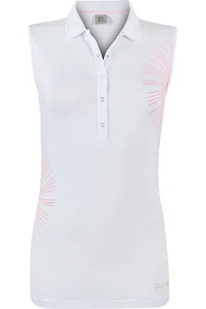 Girls Golf Poloshirt ärmelloses elegantes Polo in - polo 1/2 sleeve PUFF (1-tlg) feminine Passform - Verkäufer: GFA Sports