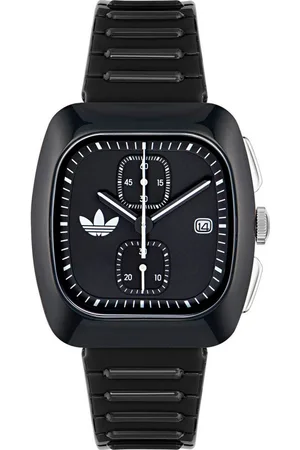 adidas Chronograph RETRO WAVE TWO CHRONO AOSY245332I, Quarzuhr, Armbanduhr, Herrenuhr, Damenuhr, unisex, Kunststoffarmband