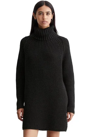Marc O’ Polo Rollkragenpullover lange Form, mit modischem Strickmuster