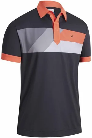 Callaway Poloshirt Golf X Chest Print Polo Poloshirt Herren (1-tlg) Selbsttragender Kragen & Kurze Ärmell - Verkäufer: GFA Sports
