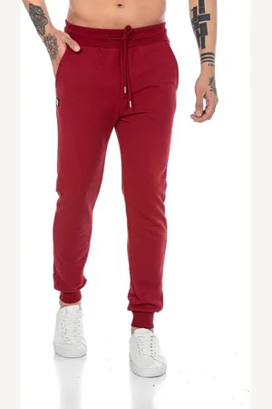 Redbridge Jogginghose Jogginghose Sweat-Pants Logo Line Bordeaux L elastischer Bund - Verkäufer: ChillDeal