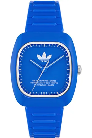 adidas Quarzuhr RETRO WAVE TWO AOSY24530, Armbanduhr, Herrenuhr, Damenuhr, unisex, analog, Kunststoffarmband