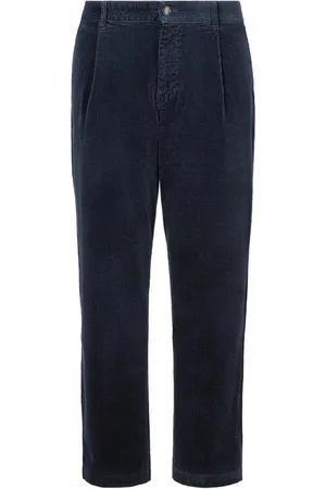 HUGO BOSS Cordhose Chino-Shyne mit Markenlogo