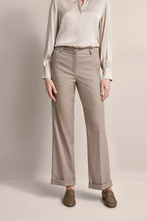 Bugatti Stoffhose mit geradem Beinverlauf