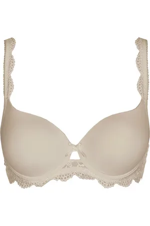 Nina Von C. Balconnet-BH Glatter Push Up BH 48516971, Latte Macchiato - Verkäufer: Trachtenland