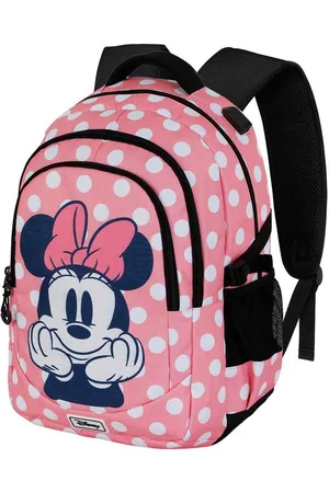 KARACTERMANIA Freizeitrucksack Disney Minnie Maus großer Rucksack Tagesrucksack Alltagsrucksack, USB-Anschluss für elektronische Geräte - Verkäufer: okluge