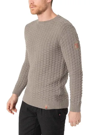 Timezone Strickpullover Strickpullover Rundhals 3D Muster Regular Fit Heavy Knit Crewneck - Verkäufer: ARIZONAS