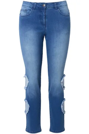 Angel of Style 5-Pocket-Jeans Jeans 5-Pocket Herz-CutOuts - Verkäufer: Popken Fashion Group