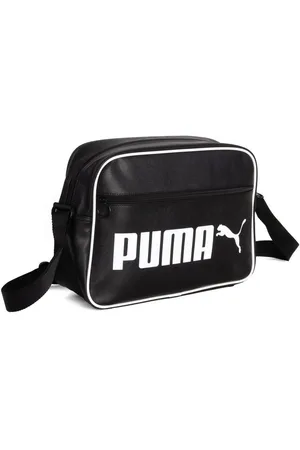 PUMA Messenger Bag Tasche Campus Reporter Retro, F black (1-tlg) - Verkäufer: Big Leshopski