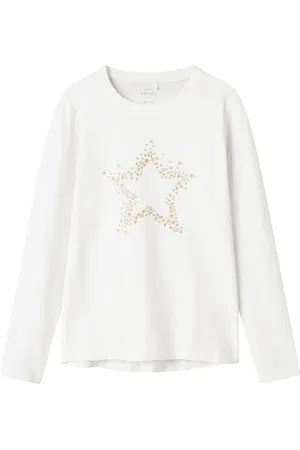 NAME IT Langarmshirt NKFVIPARTY 2P LS TOP (Packung, 2-tlg)