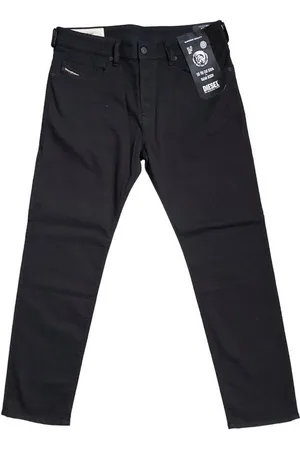 Diesel Comfort-fit-Jeans Buster L30 L32 L34 (Blau Dunkelblau Weiß, Used Look) Stretch, Stonewash - Verkäufer: style4family