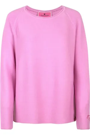 Lieblingsstück Strickpullover AilaniL mit Rollkante am Ausschnitt
