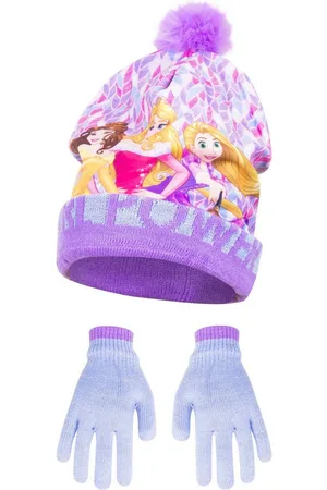 Disney Bommelmütze Mütze mit Pompon und passenden Handschuhen für Kinder - Verkäufer: IM-Trading