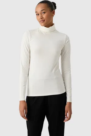 Les Lunes Langarmshirt Yunaa Rollkragen, schlanke Passform, klassisches Design, normale Länge - Verkäufer: GoJungo GmbH