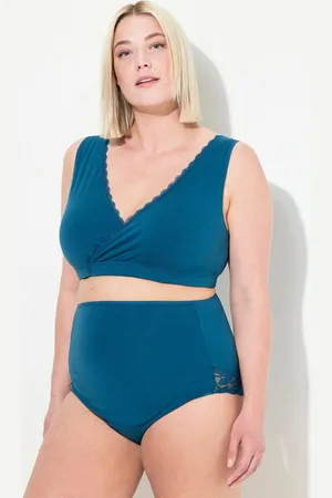 Ulla Popken Bustier Bellieva-Still-Bustier Spitzenkante Biobaumwolle Schwangerschaft - Verkäufer: Popken Fashion Group