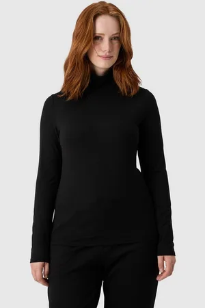 Les Lunes Langarmshirt Yunaa Rollkragen, schlanke Passform, klassisches Design, normale Länge - Verkäufer: GoJungo GmbH