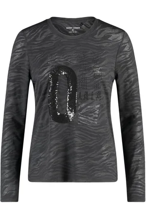 Gerry Weber Kurzarmshirt Langarmshirt in Ausbrenner-Qualität - Verkäufer: E- Digital GmbH