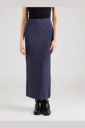 Pieces® Maxirock PCLINA (1-tlg) Plain/ohne Details - Verkäufer: Mary & Paul