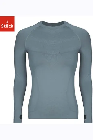 Snocks Longsleeve Sportshirt langarm Damen (1-tlg) Longsleeve mit Daumenloch für den Sport - Verkäufer: GmbH