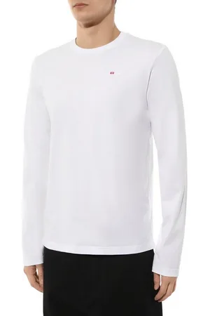Diesel Rundhalsshirt Langarm Regular Fit - T-DIEGOR-LS-MICRODIV - Verkäufer: DenimBar