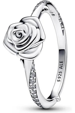 PANDORA Silberring Blühende Rose Silber - Verkäufer: uhrcenter