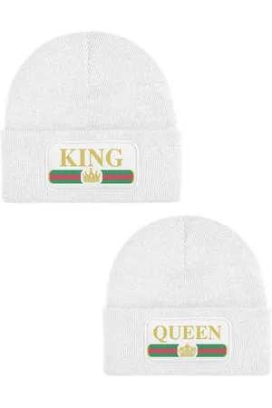 Youth Designz Beanie King und Queen unisex Beanie Mütze mit trendigem Motiv - Verkäufer: EmDa Trading GmbH