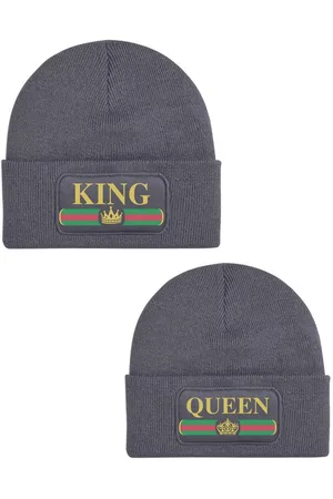Youth Designz Beanie King und Queen unisex Beanie Mütze mit trendigem Motiv - Verkäufer: EmDa Trading GmbH