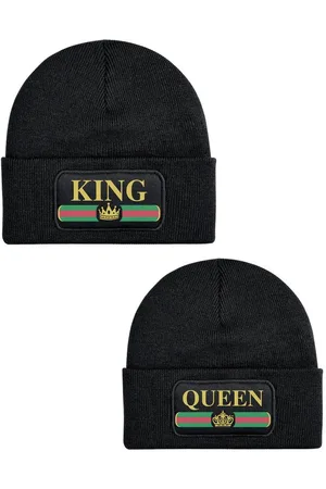 Youth Designz Beanie King und Queen unisex Beanie Mütze mit trendigem Motiv - Verkäufer: EmDa Trading GmbH