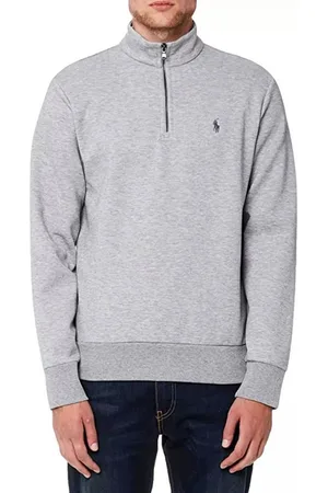 Ralph Lauren Troyer Half Zip Pullover Sweatshirt Entspannter Schnitt, Stehkragen, Halbreißverschluss - Verkäufer: eldigo